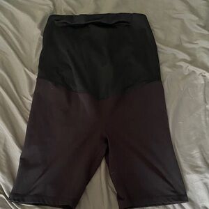 Over the Belly Maternity Bike Shorts